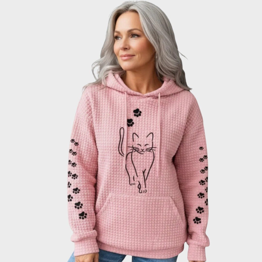 Fatinha™ | Cat Print Sweater