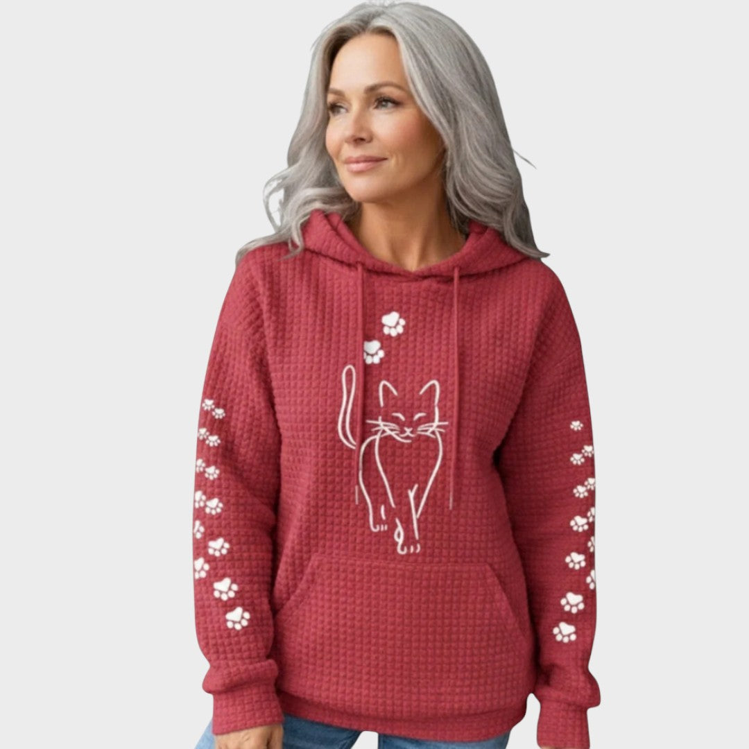 Fatinha™ | Cat Print Sweater