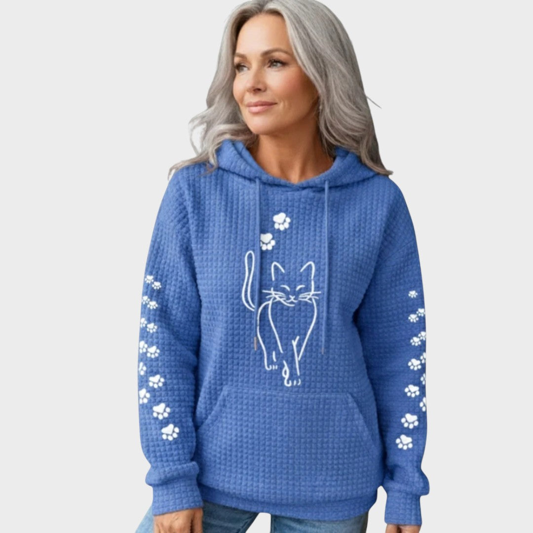 Fatinha™ | Cat Print Sweater
