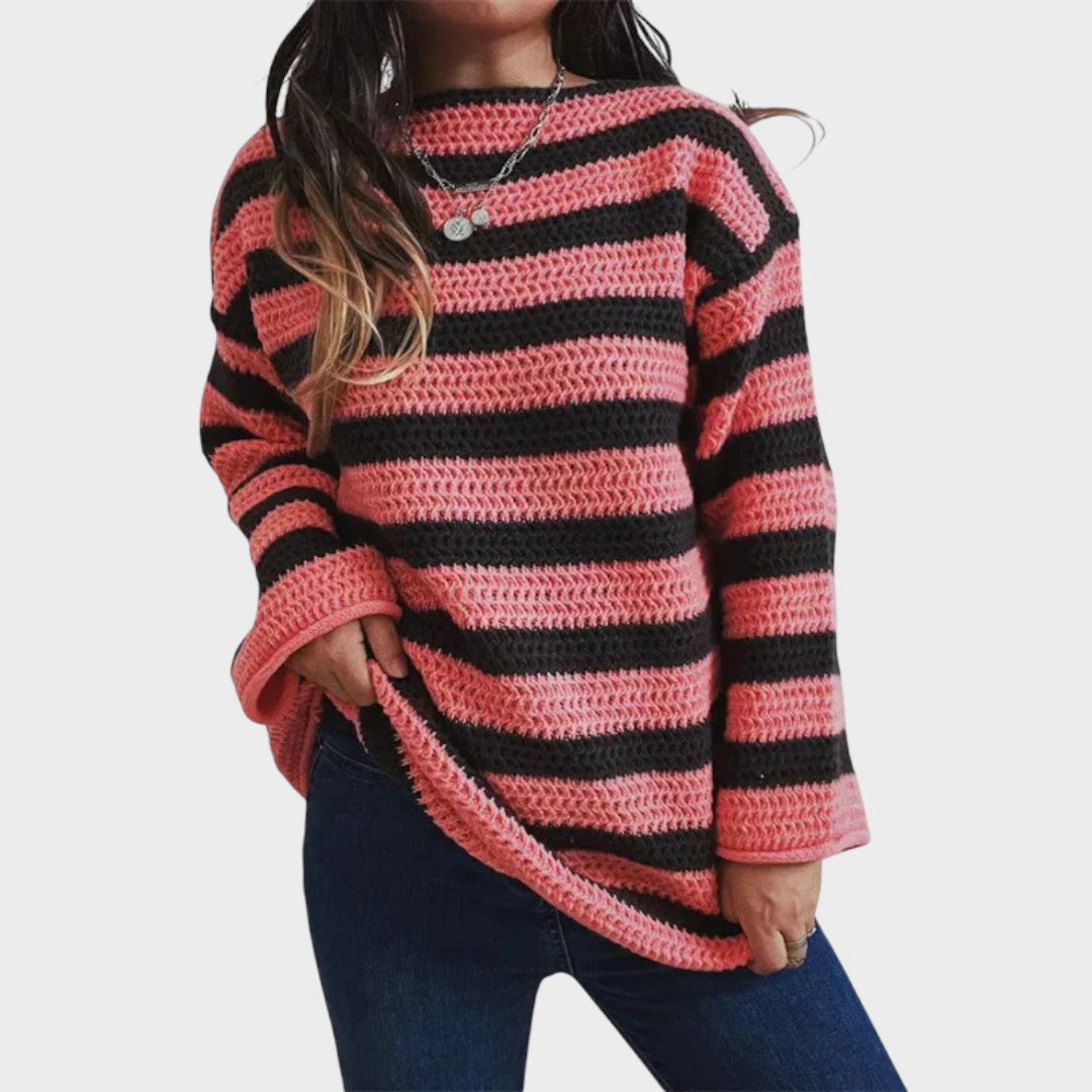 Solánge™ | Striped Knit Sweater