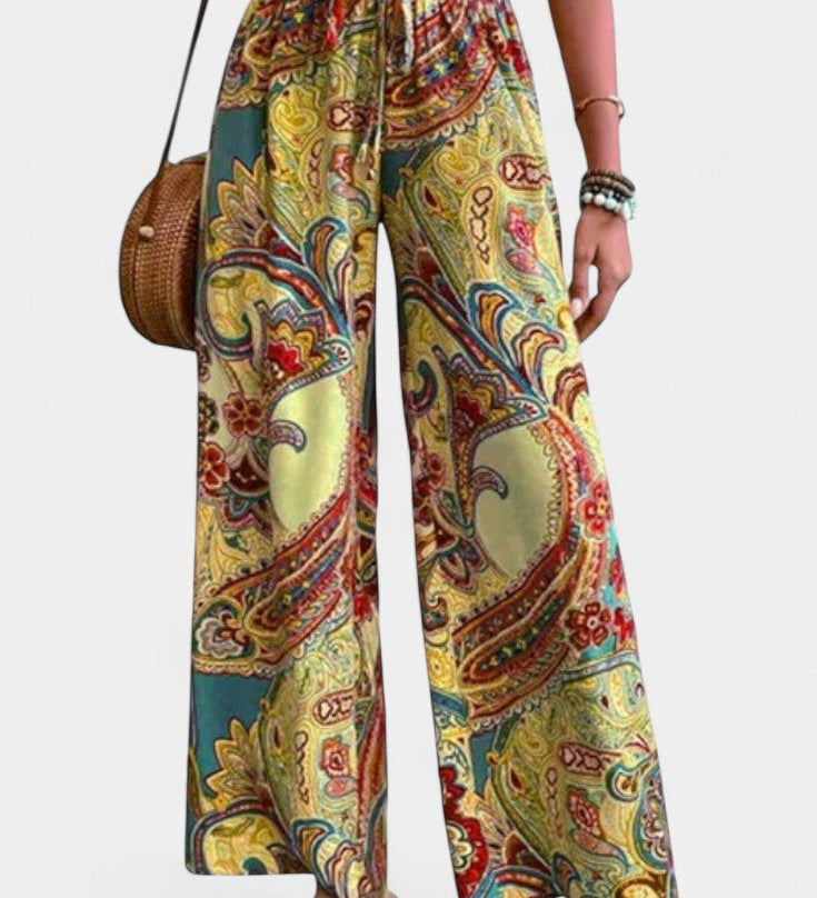 Vitoria Summer Wide Leg Trousers