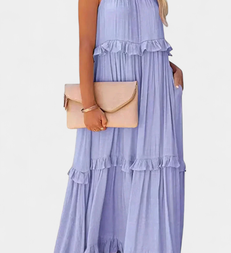 Monica Dress of Timeless Comfort with Natural Freshness