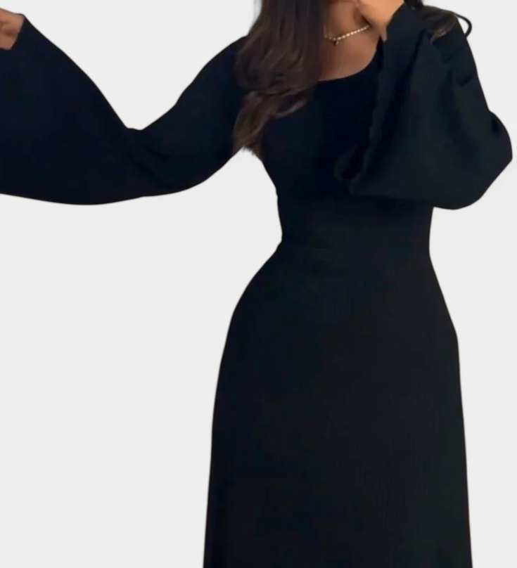 Livia Knit Dress with Waist
