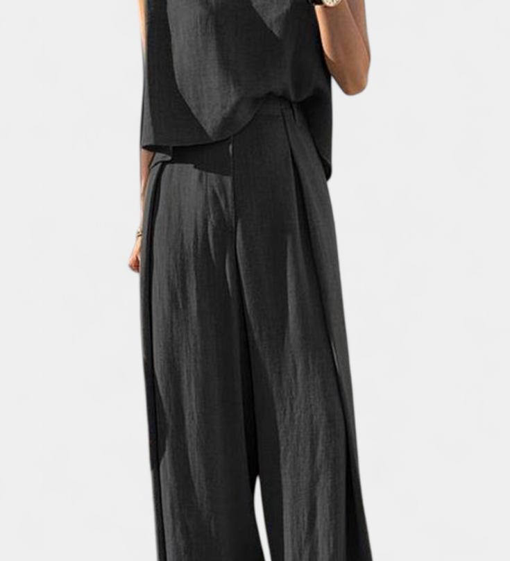 Lauren Wide Leg Two Piece Set