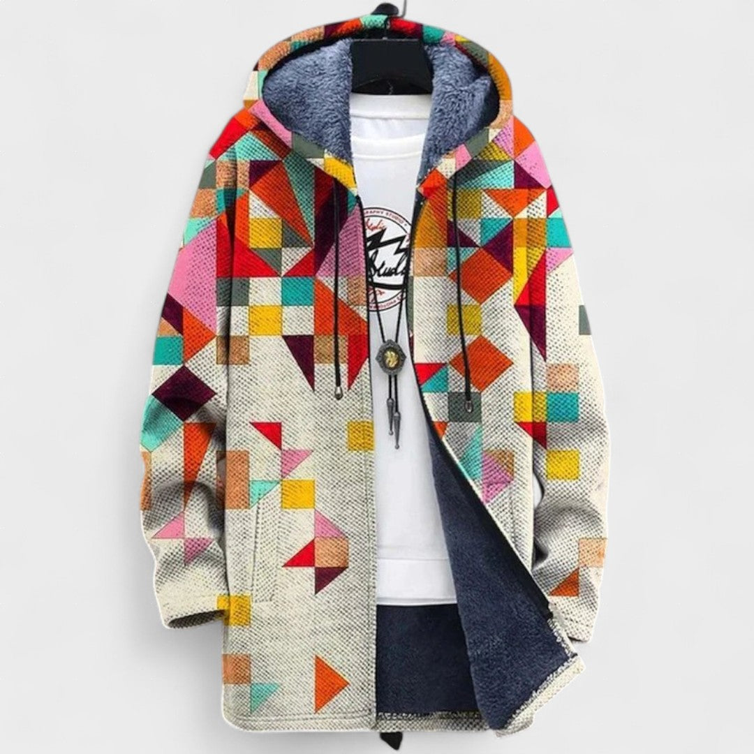 Alondra™ | Artistic cardigan with unique print