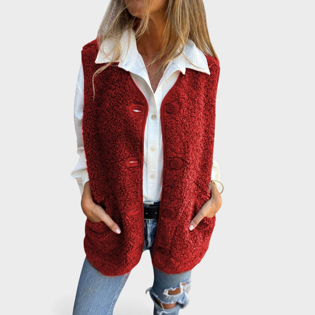 Carmen™ | Short Buttoned Waistcoat