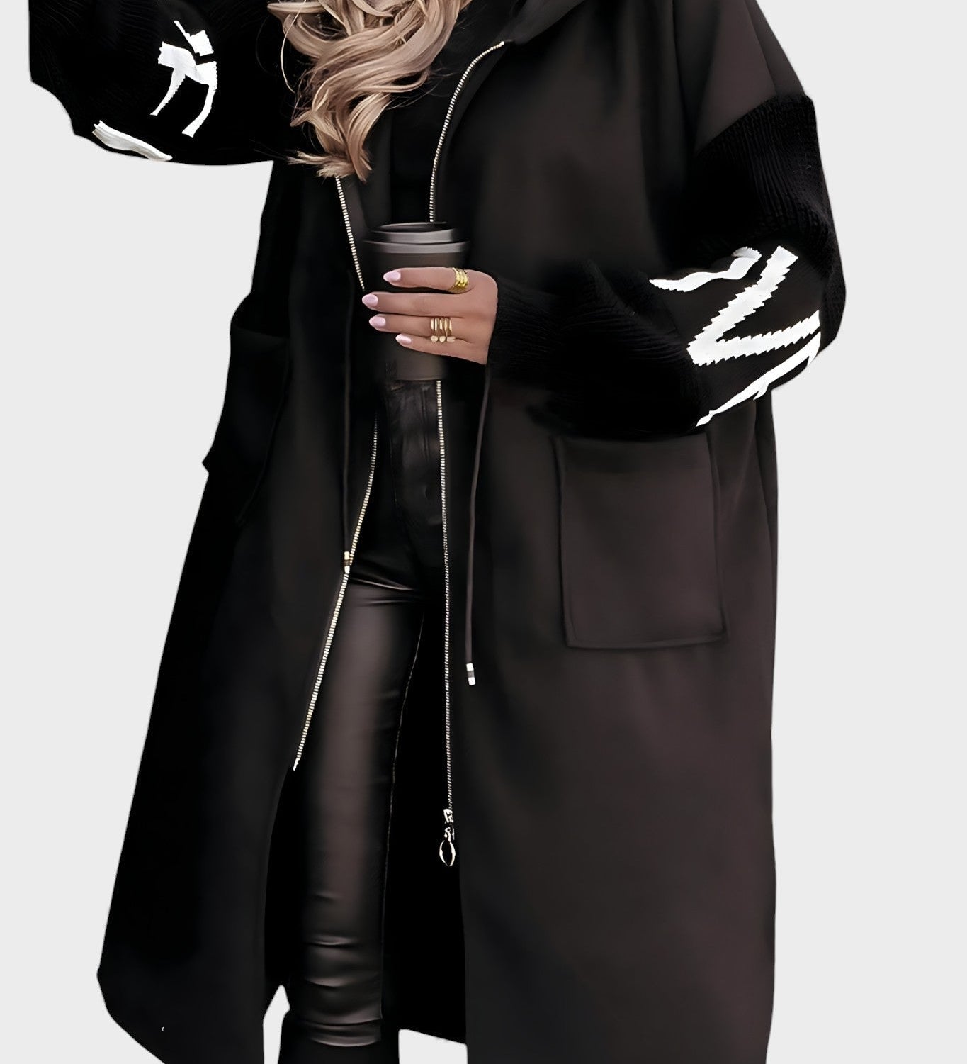 Patricia™ | Elegant Hooded Cardigan Coat