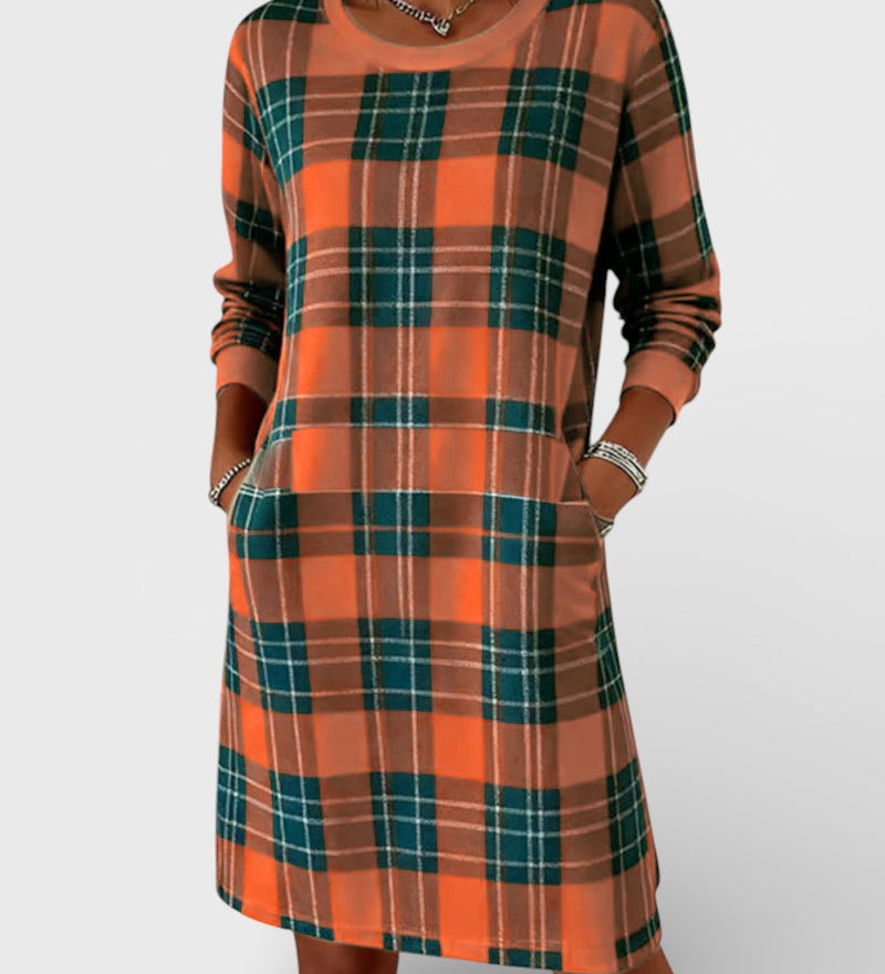 Lucía™ | Casual Chic Sweatshirt Dress