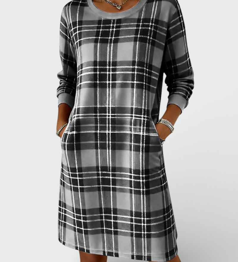 Lucía™ | Casual Chic Sweatshirt Dress