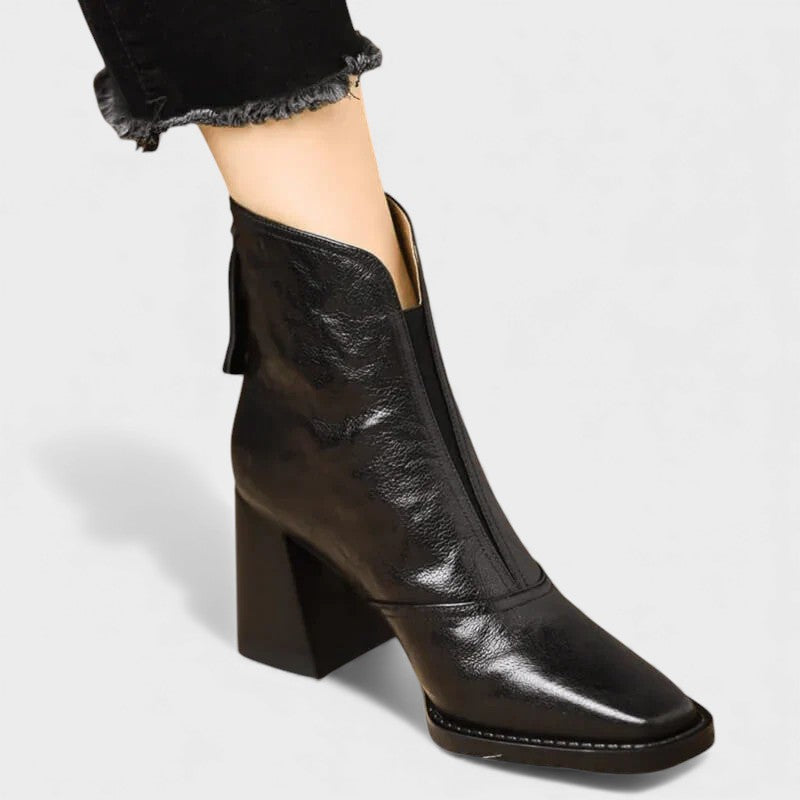 Isabel™ | Comfortable Leather Ankle Boots