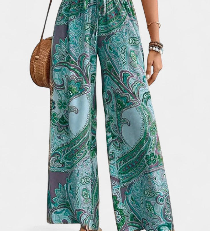 Vitoria Summer Wide Leg Trousers