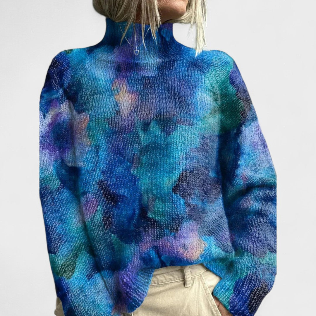 Vera™ | Warm and Elegant High-Neck Sweater