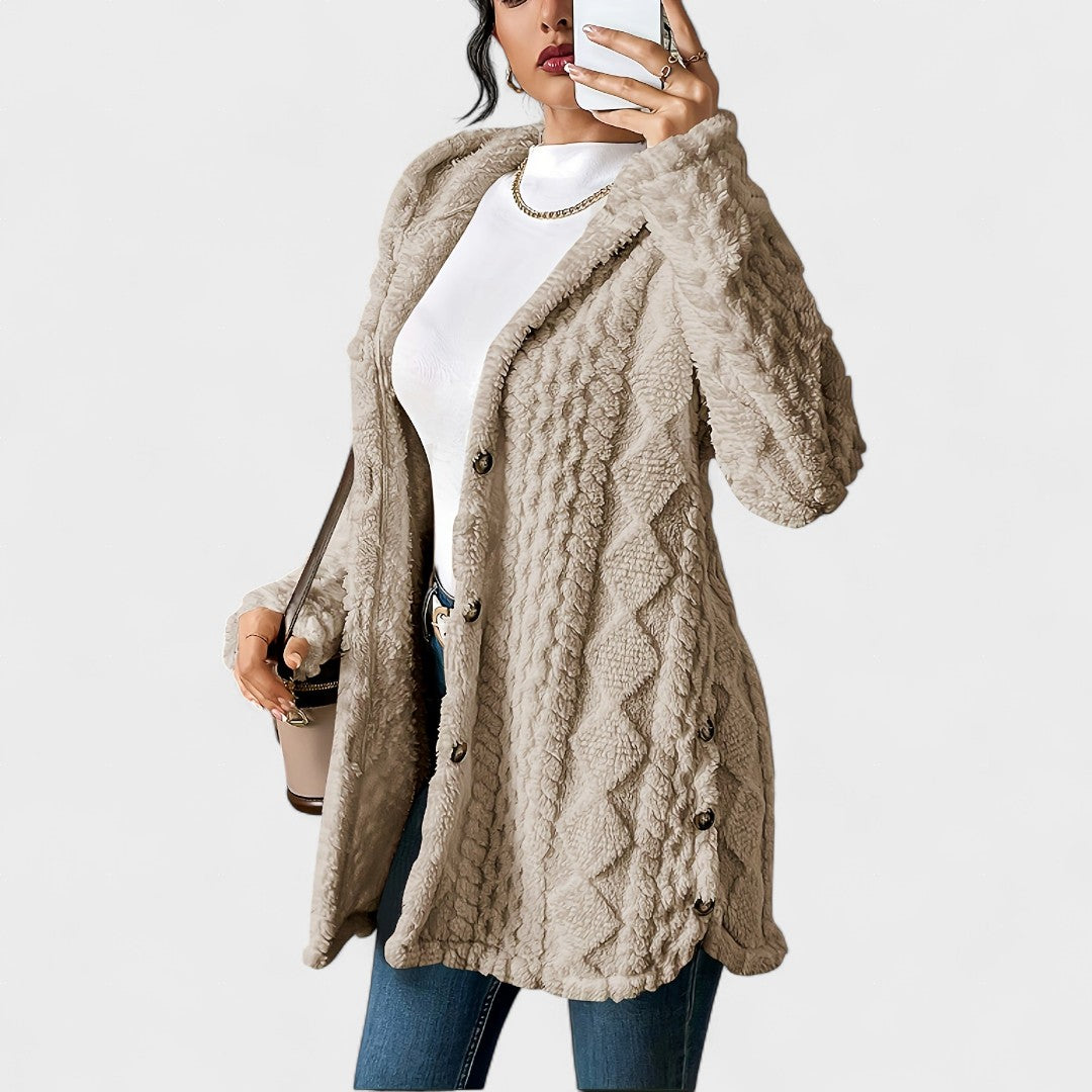 Amalia™ | Cosy Hooded Cardigan