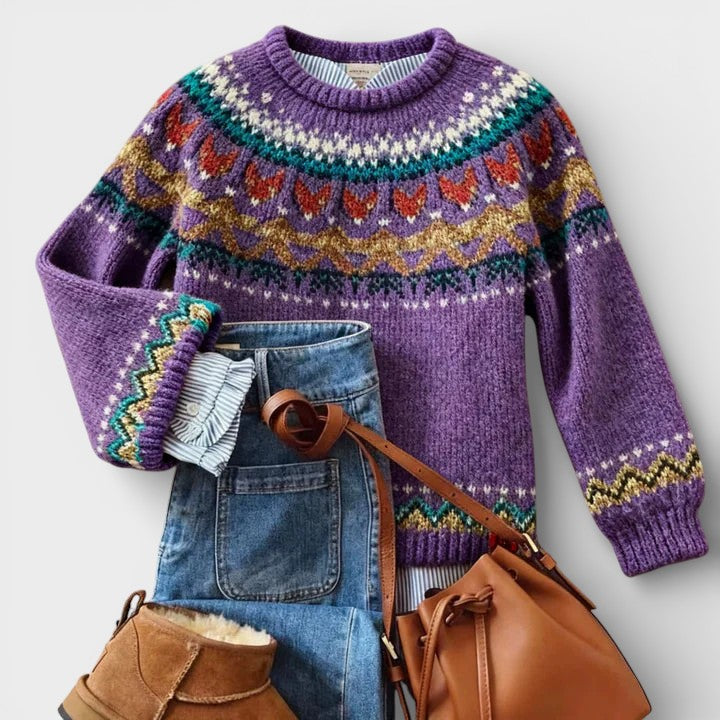 Eugenia™ | Vintage Knit Jumper