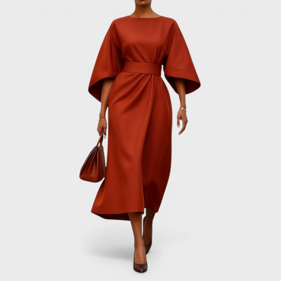 Elsa™ | Elegant Satin Maxi Dress