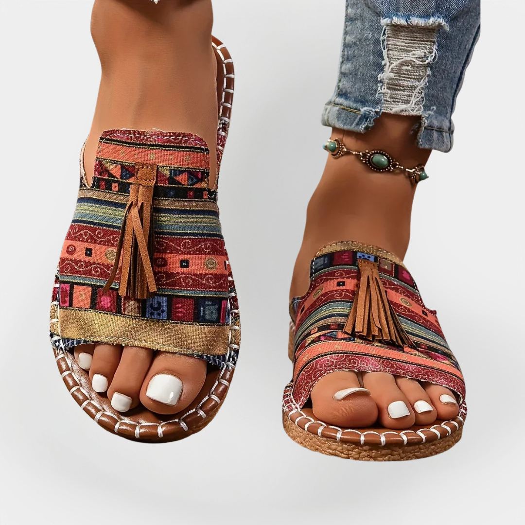 Stunning Handmade Sandals with Fringes