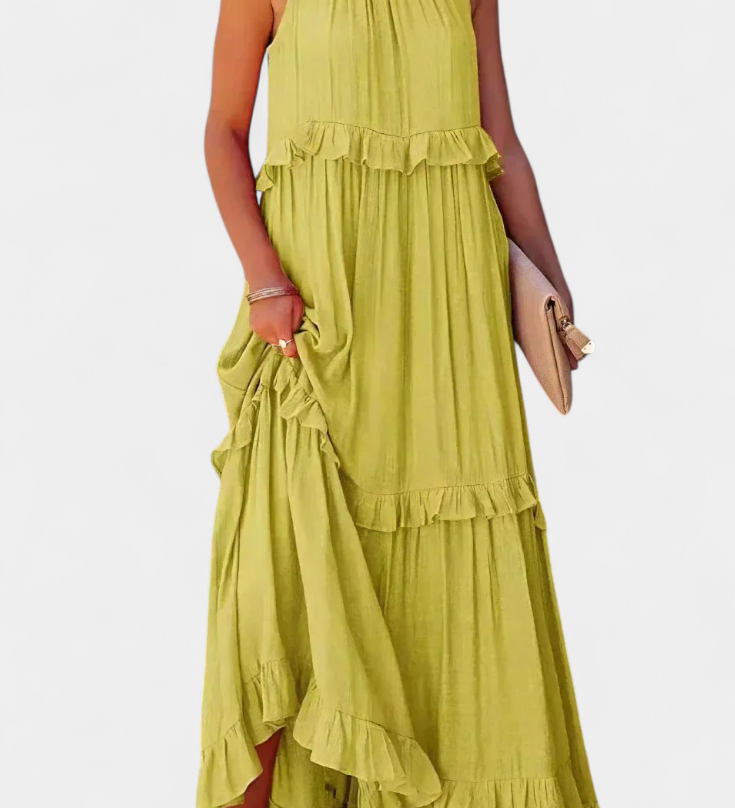Monica Dress of Timeless Comfort with Natural Freshness