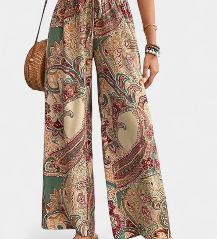 Vitoria Summer Wide Leg Trousers