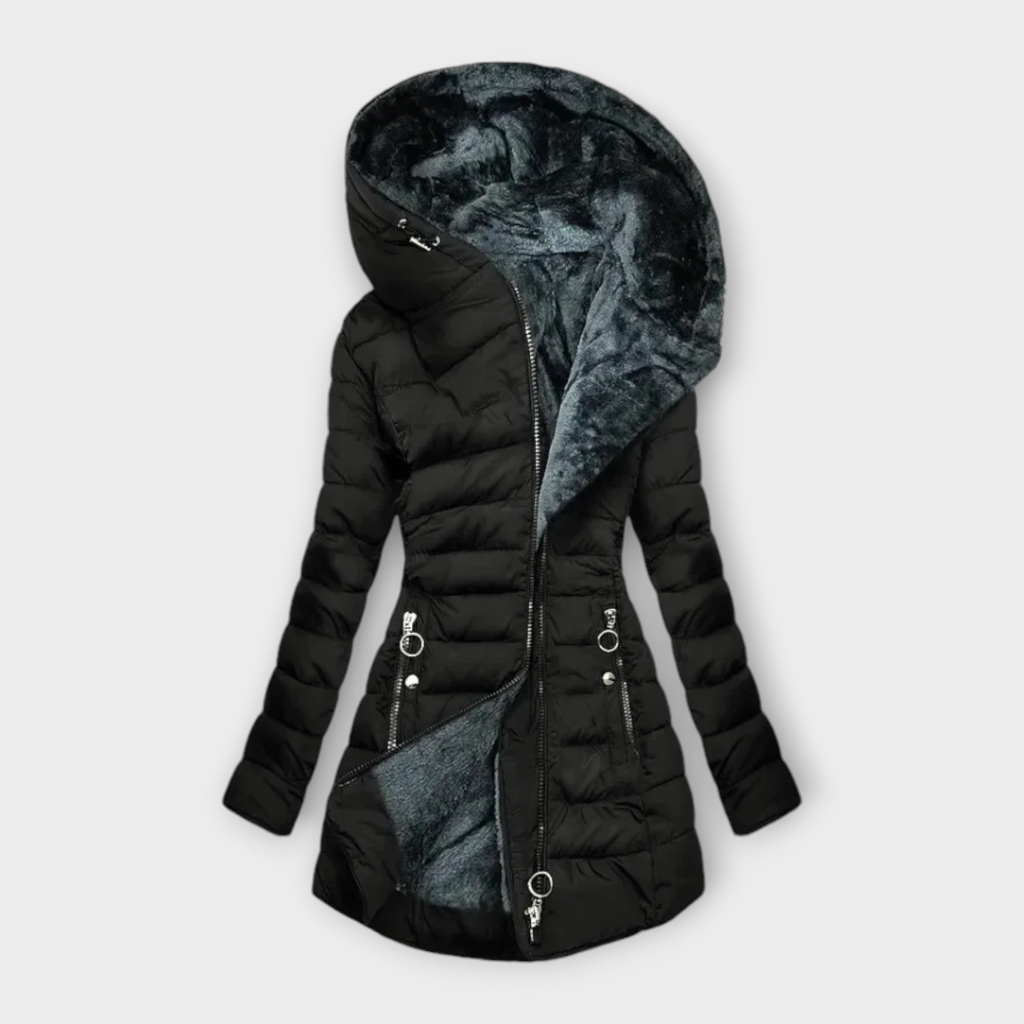 Isidora™ | Warm and Elegant Faux Fur Coat