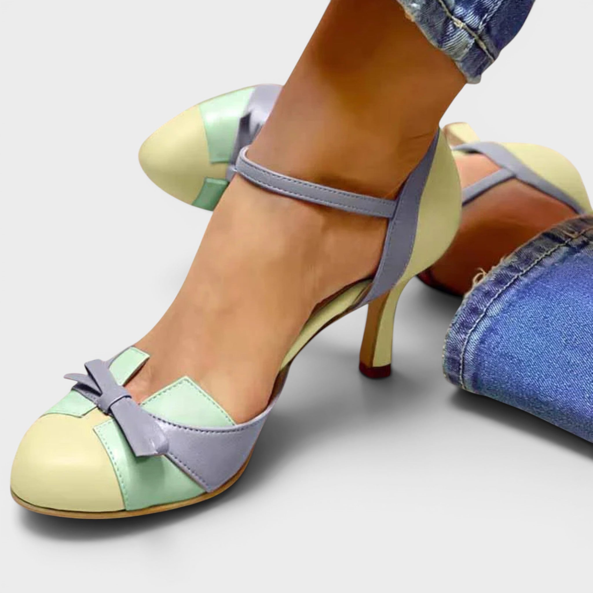 Paula™ | Elegant and Comfortable Leather Heels