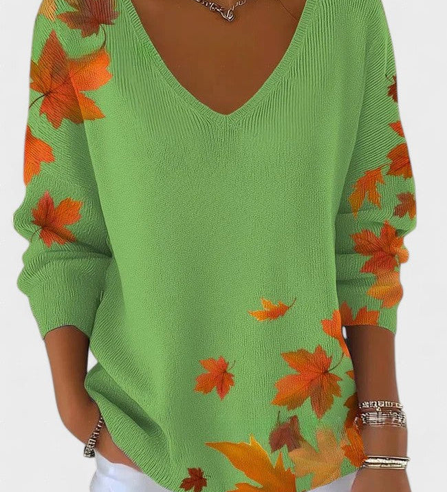 Maravillas™ | Elegant V-Neck Sweater