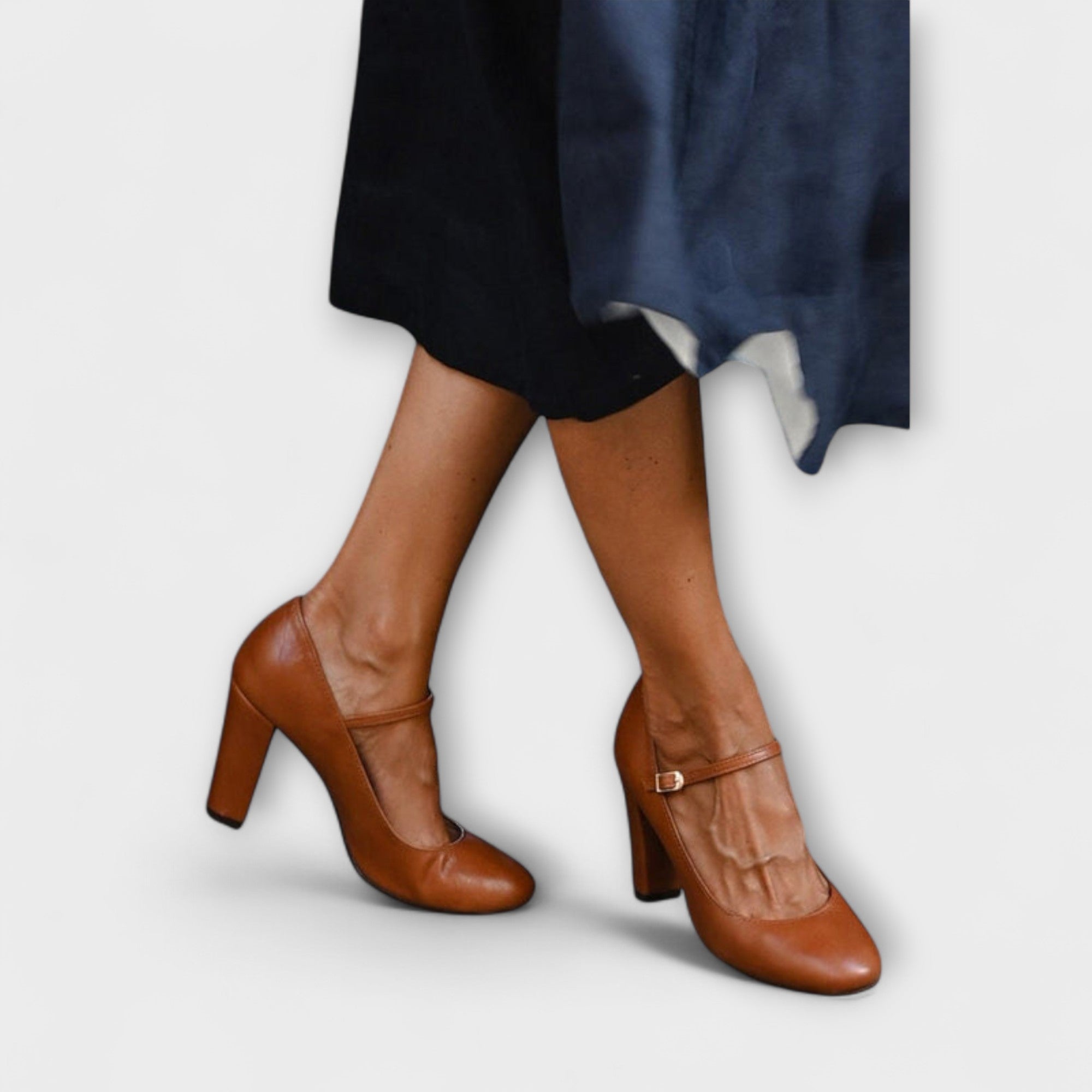 Magdaléna Elegant Luxuriously Padded Mary Jane Shoes