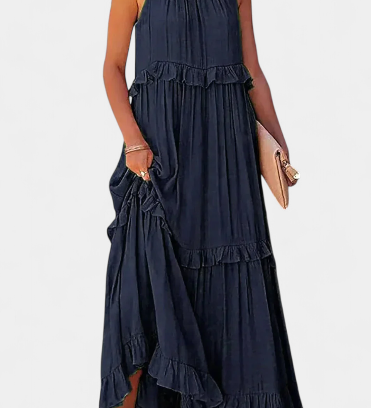 Monica Dress of Timeless Comfort with Natural Freshness