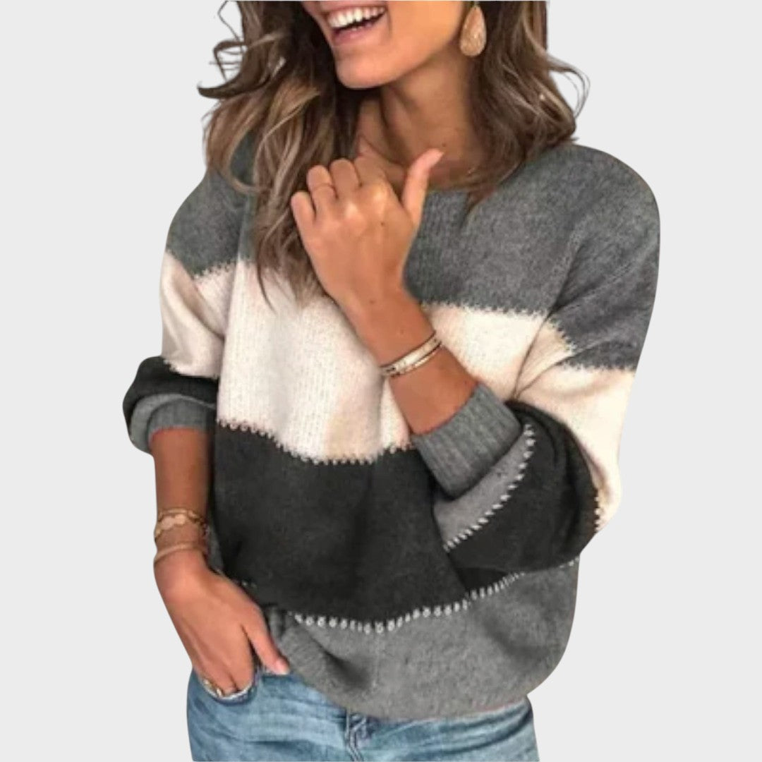 Marília™ | Striped Knit Sweater