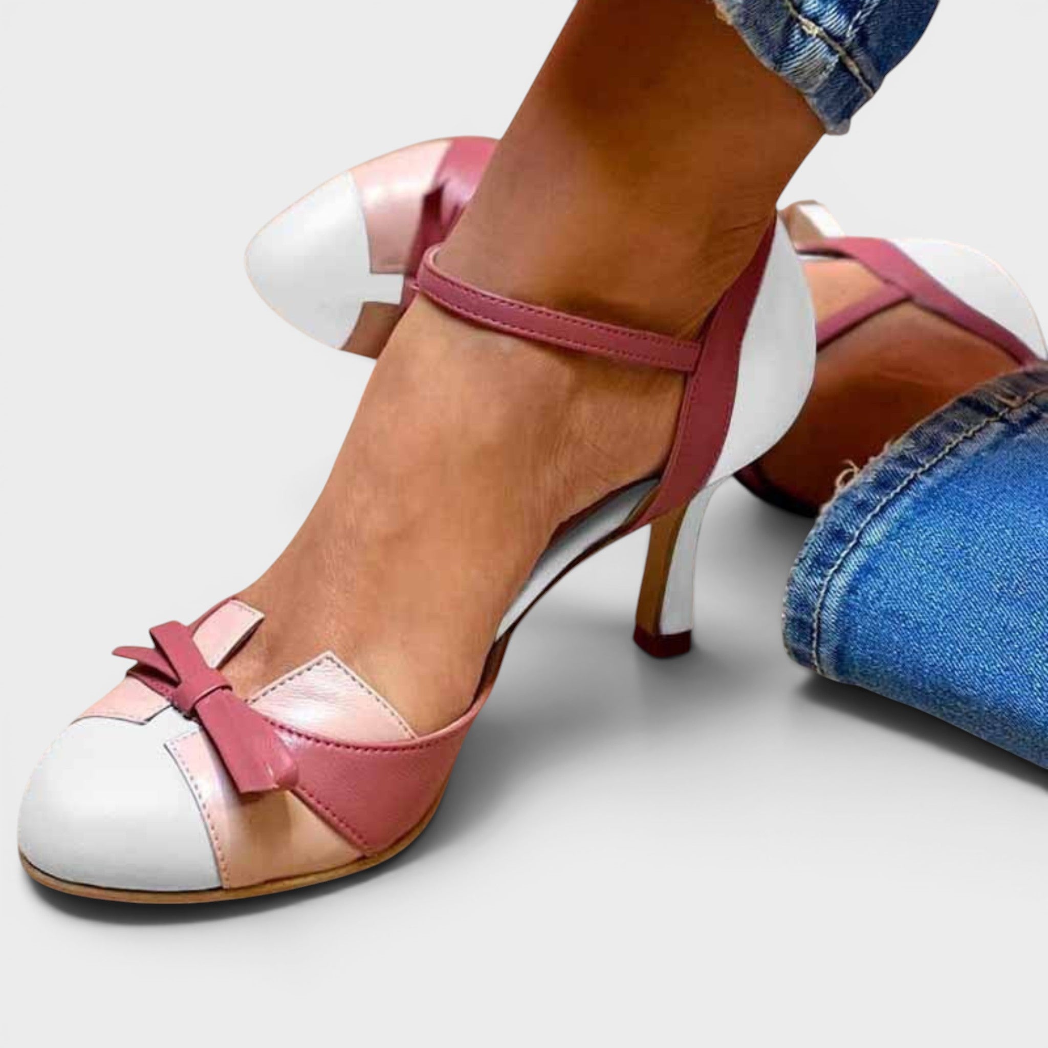 Paula™ | Elegant and Comfortable Leather Heels