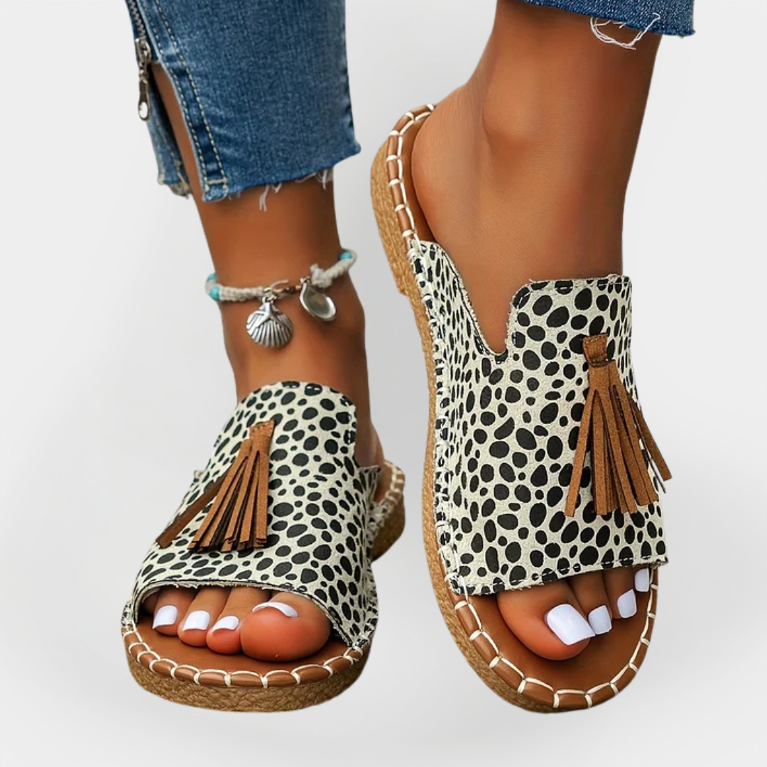 Stunning Handmade Sandals with Fringes