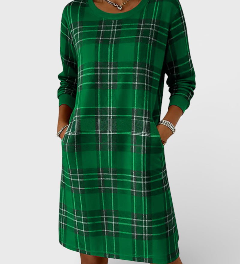 Lucía™ | Casual Chic Sweatshirt Dress