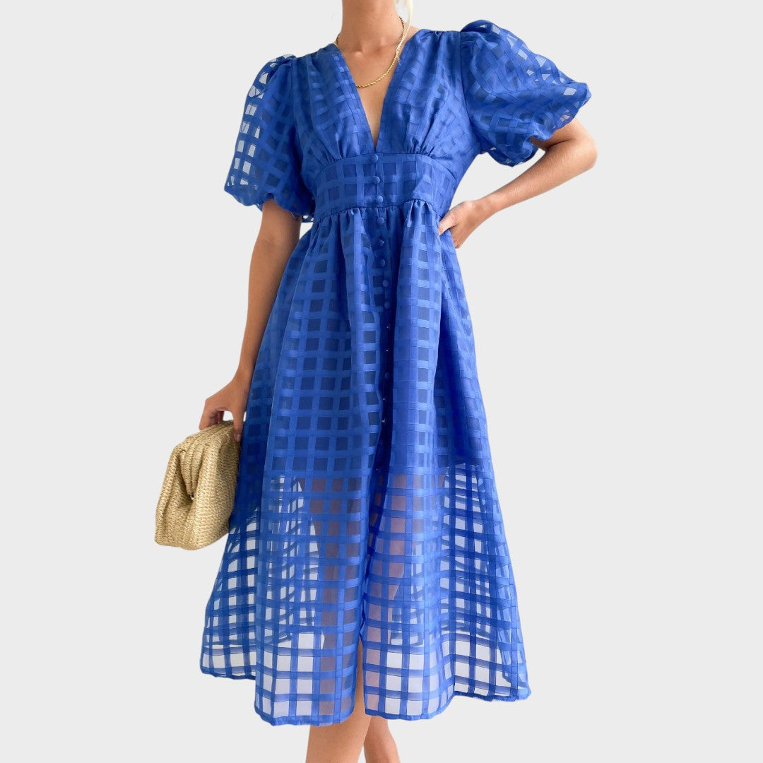Julia™ | Lace Dress with Bell Sleeves