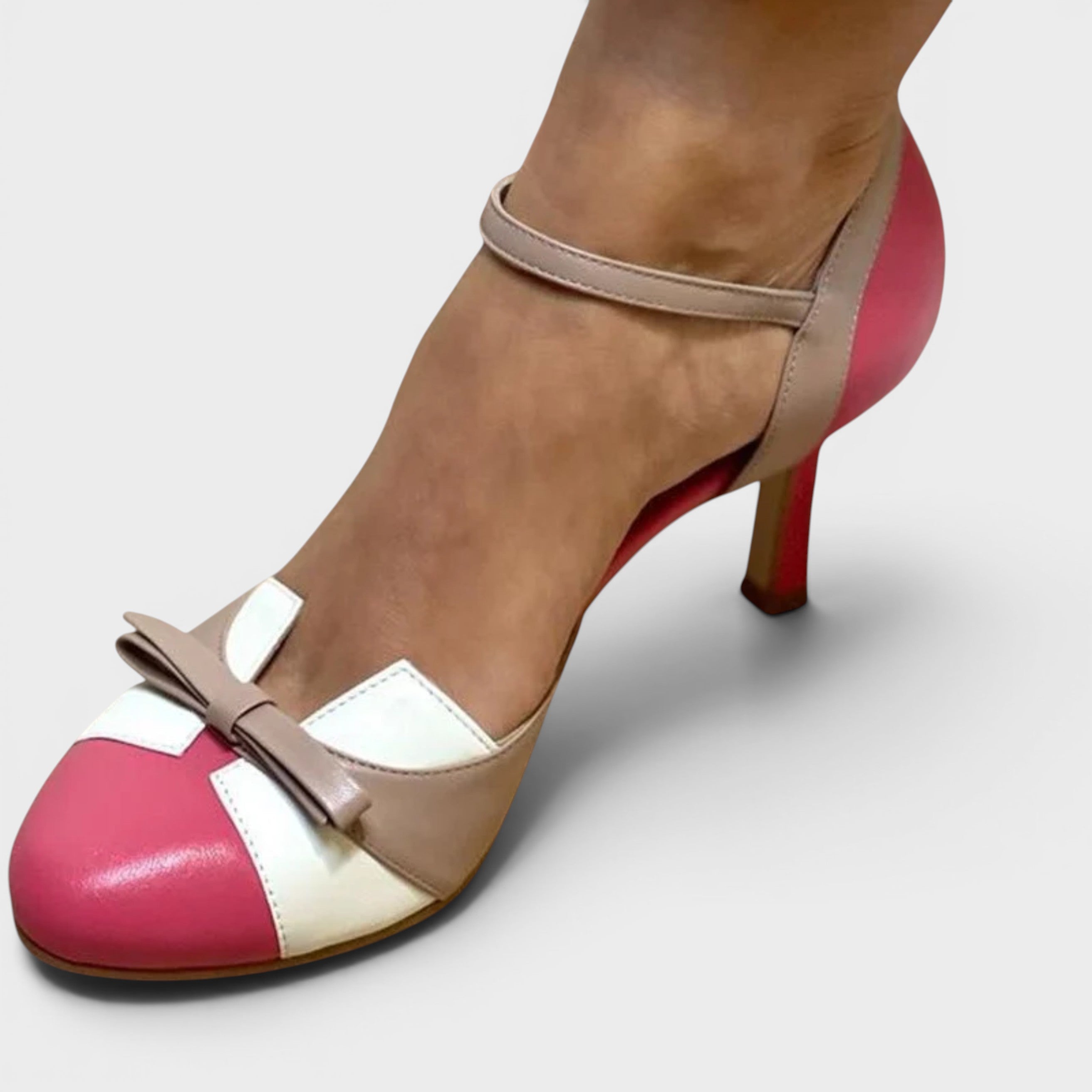 Paula™ | Elegant and Comfortable Leather Heels