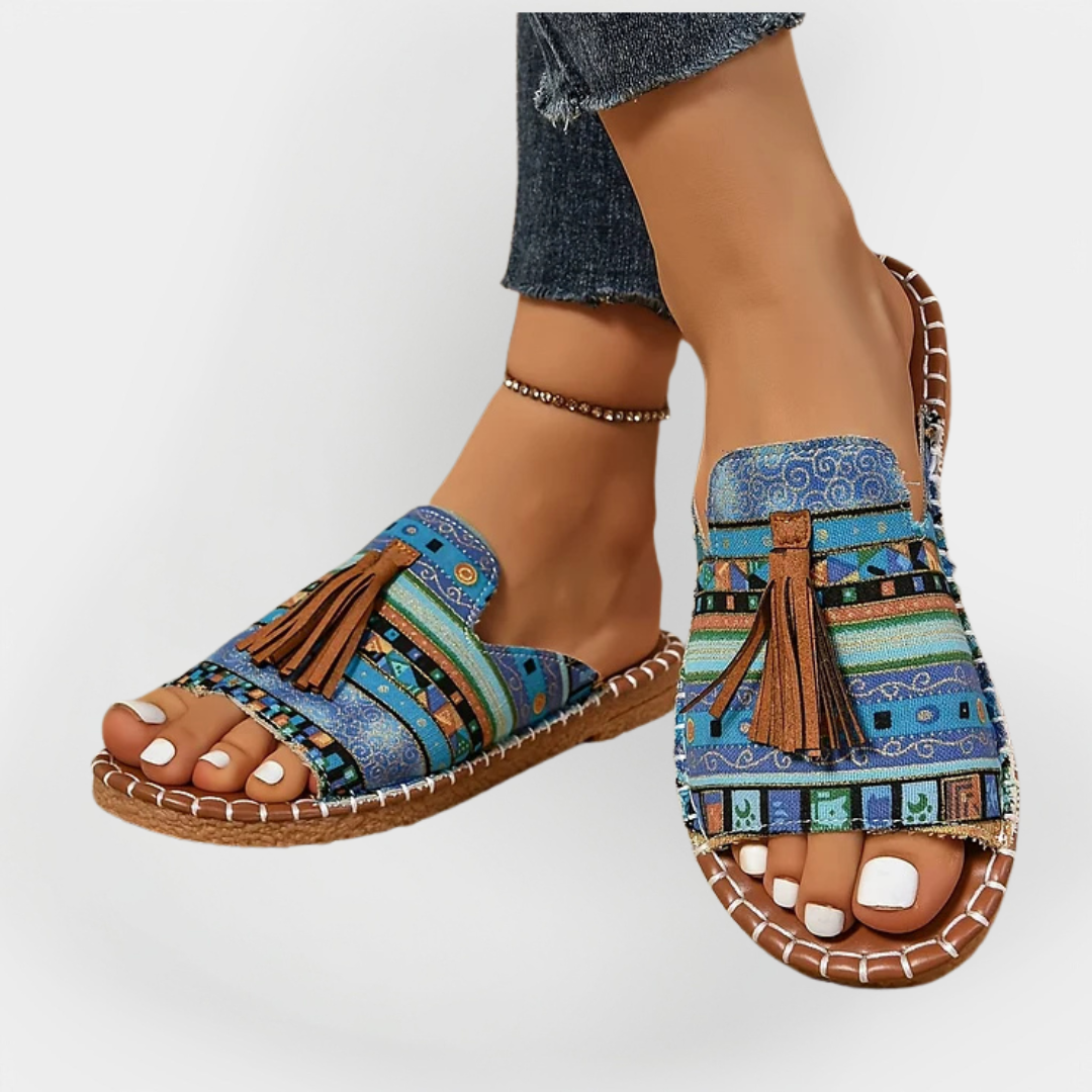 Stunning Handmade Sandals with Fringes