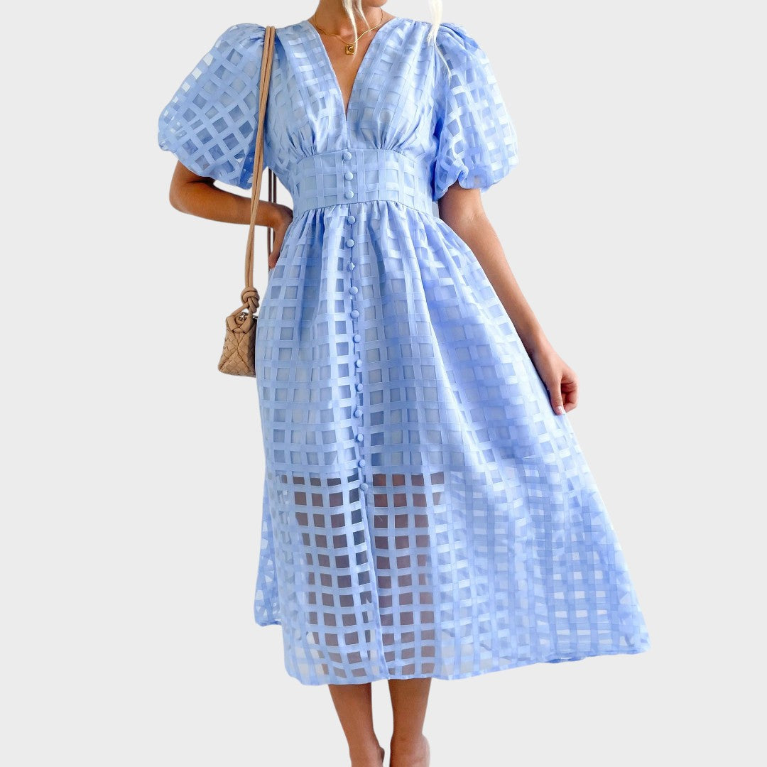Julia™ | Lace Dress with Bell Sleeves