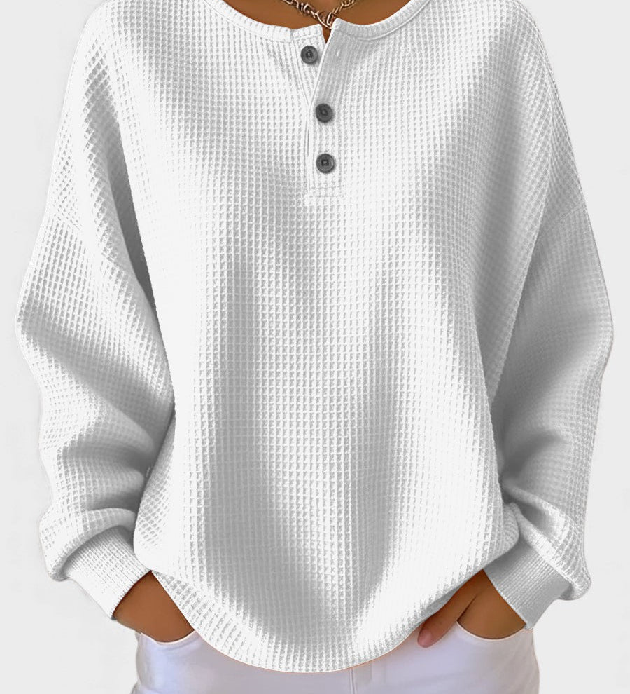 Rosa™ | Comfortable and Elegant Waffle Jumper