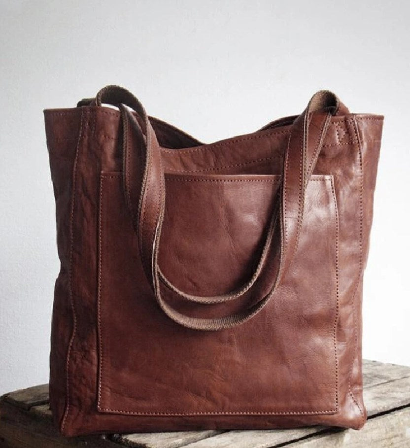 Leonor™ | Leather Tote Bag