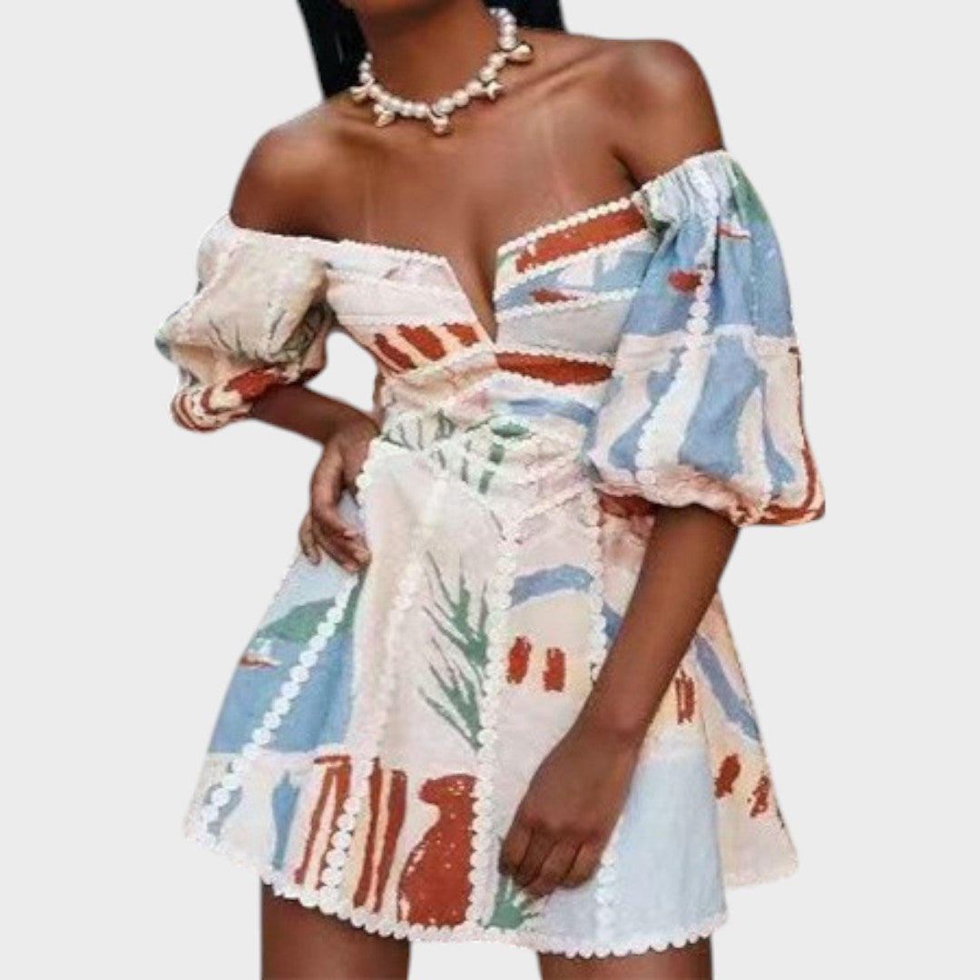Sabella™ | Floral Mini Dress