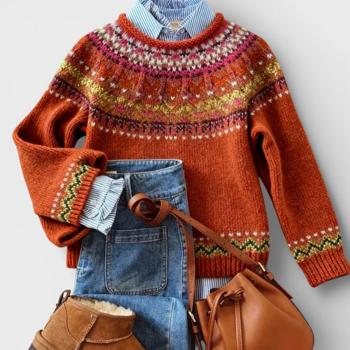 Eugenia™ | Vintage Knit Jumper