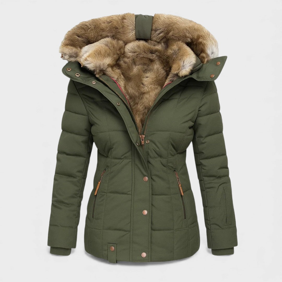 Alba™ | Winter Coat with Fur Lining