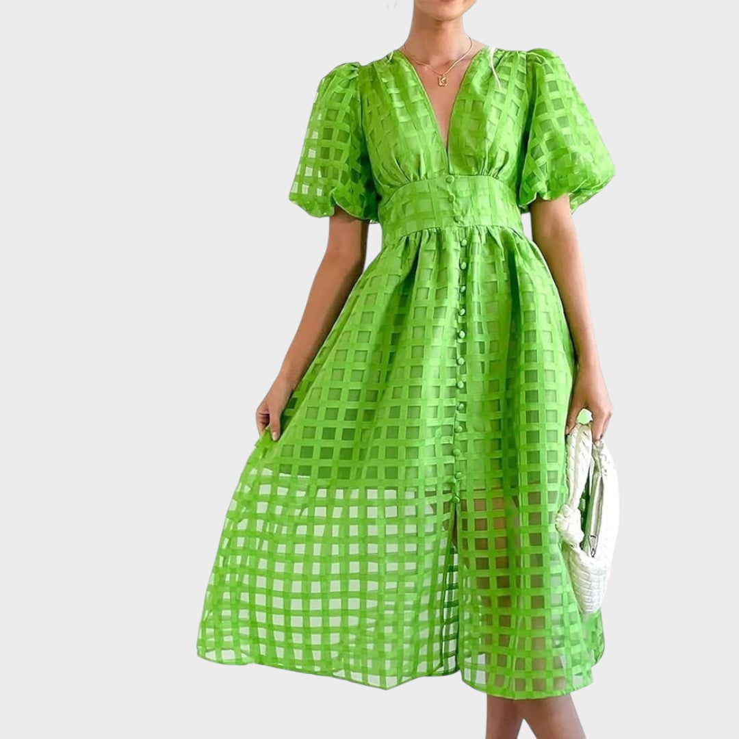 Julia™ | Lace Dress with Bell Sleeves