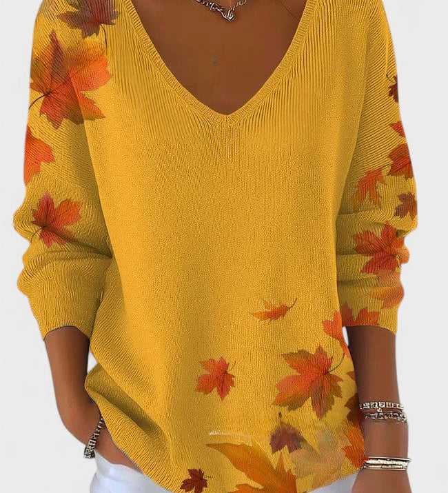 Maravillas™ | Elegant V-Neck Sweater