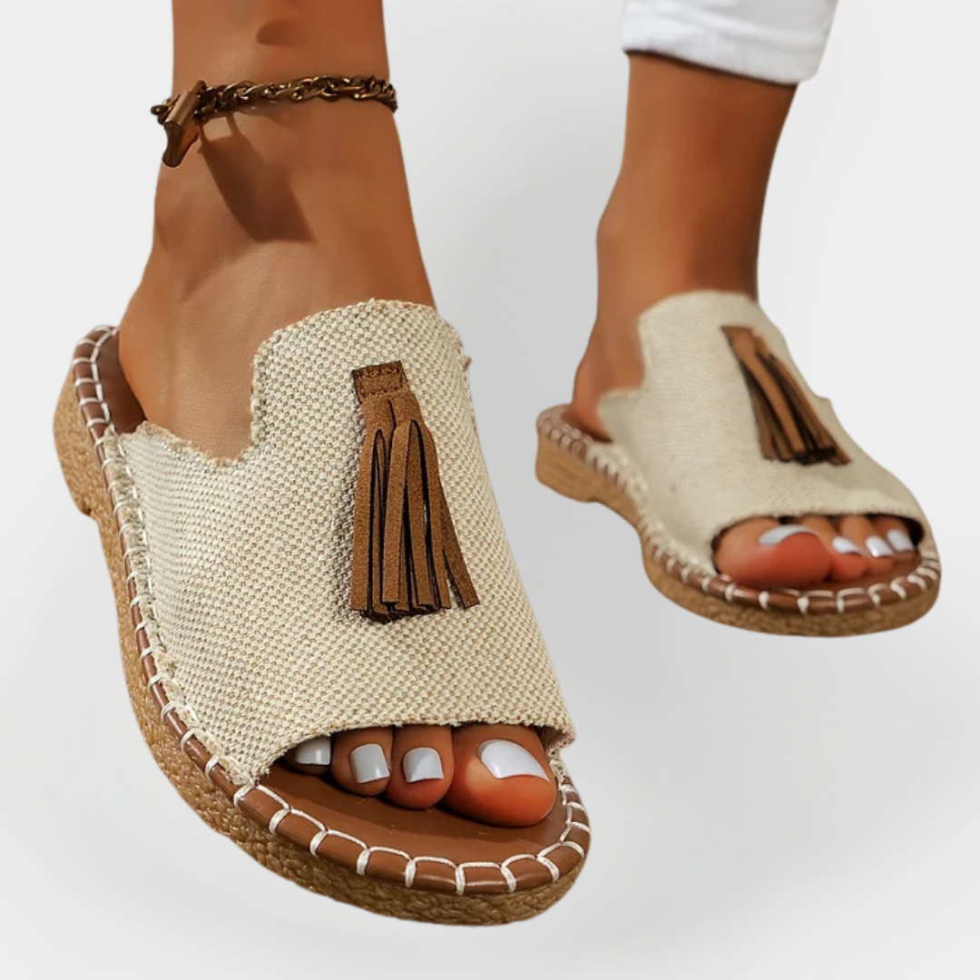 Stunning Handmade Sandals with Fringes