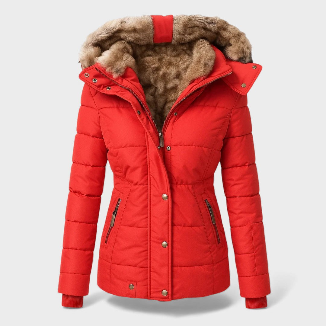 Alba™ | Winter Coat with Fur Lining