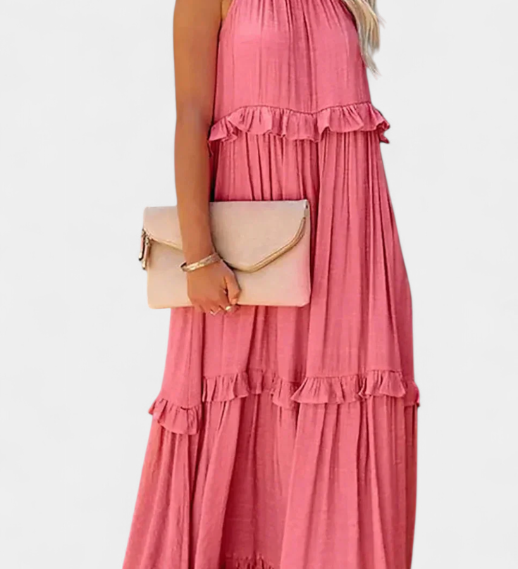 Monica Dress of Timeless Comfort with Natural Freshness