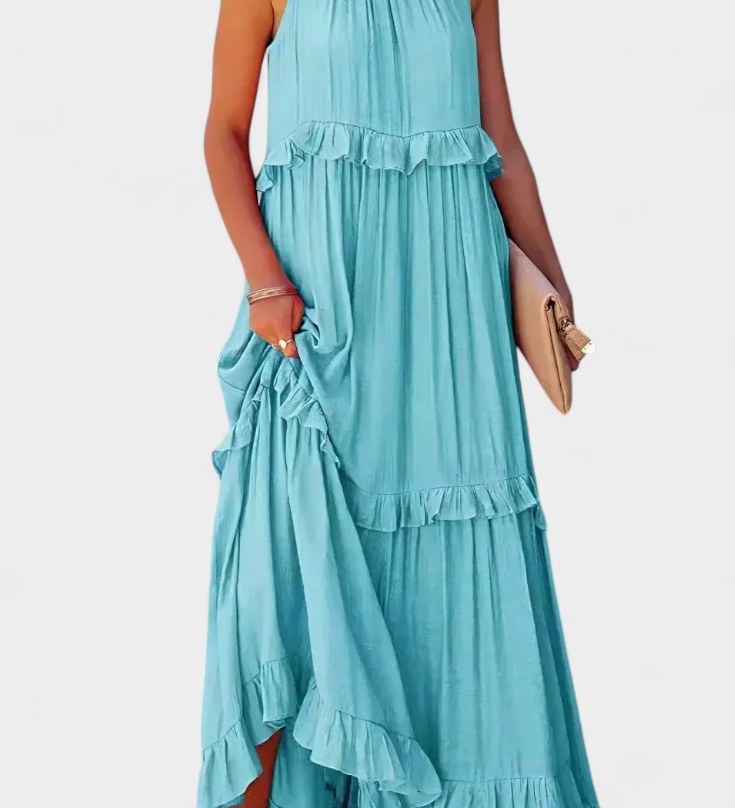 Monica Dress of Timeless Comfort with Natural Freshness