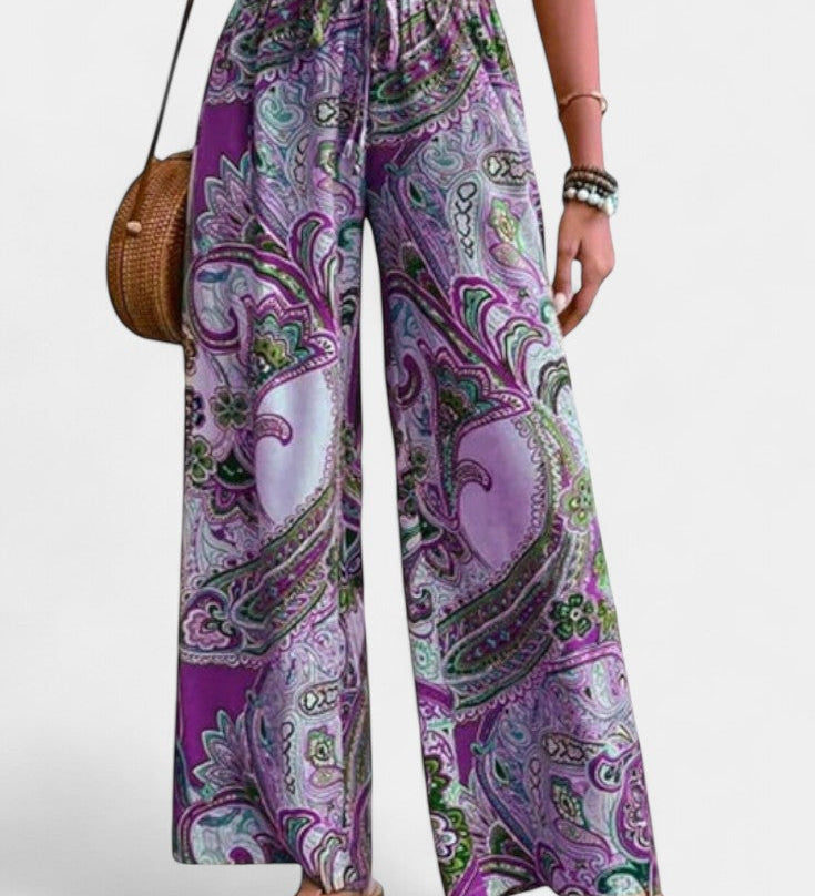 Vitoria Summer Wide Leg Trousers