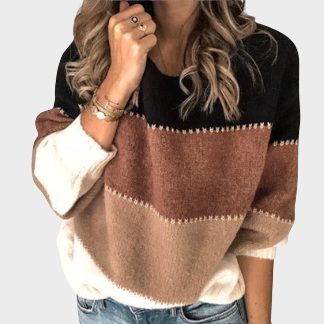 Marília™ | Striped Knit Sweater