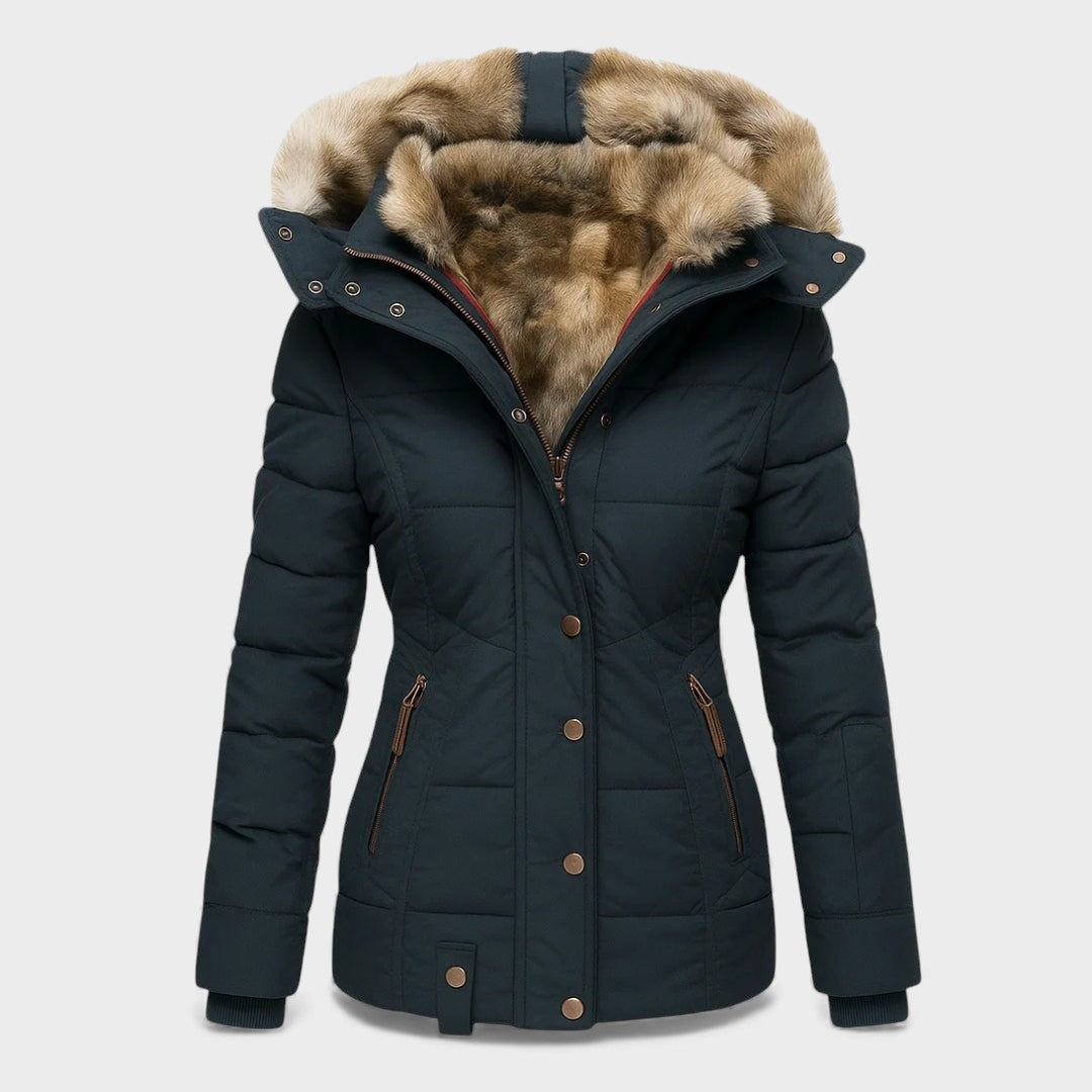 Alba™ | Winter Coat with Fur Lining