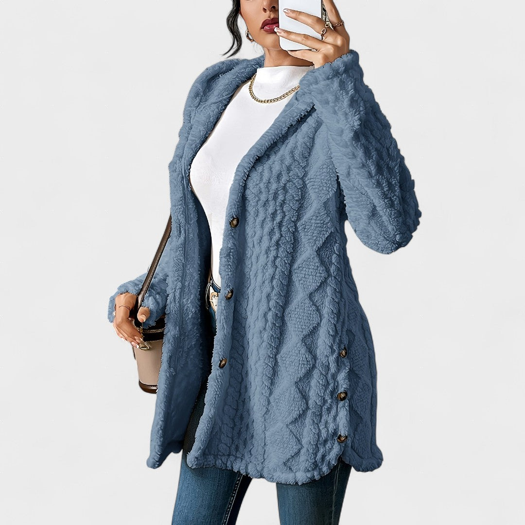 Amalia™ | Cosy Hooded Cardigan